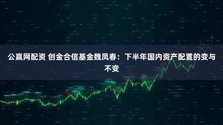 公赢网配资 创金合信基金魏凤春：下半年国内资产配置的变与不变