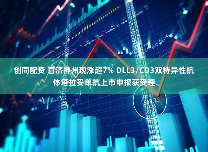 创同配资 百济神州现涨超7% DLL3/CD3双特异性抗体塔拉妥单抗上市申报获受理