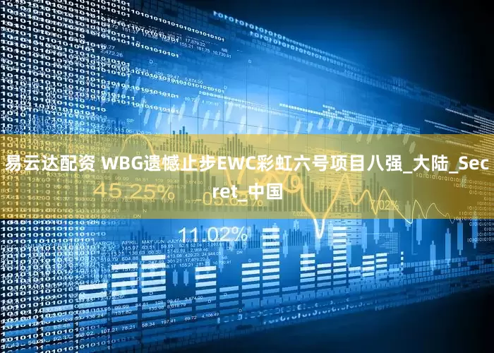 易云达配资 WBG遗憾止步EWC彩虹六号项目八强_大陆_Secret_中国